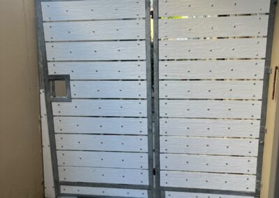 Clad Pedestrian Gate – Melkbosstrand