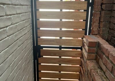 Wood and Steel Pedestrian Gate – Newlands