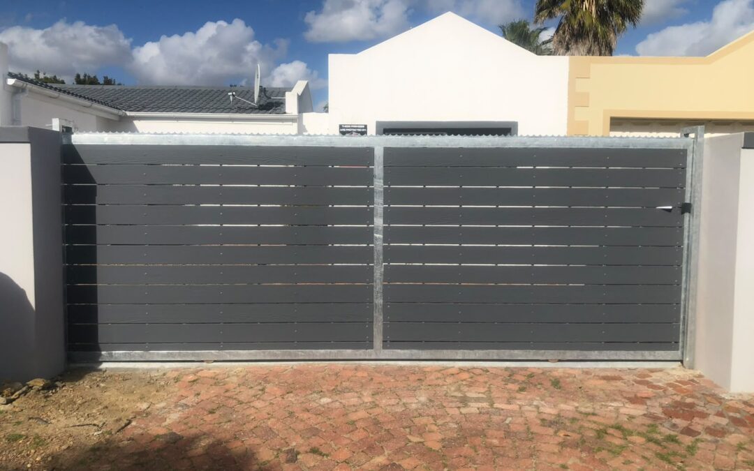 Sliding Steel Driveway Gate – Parklands
